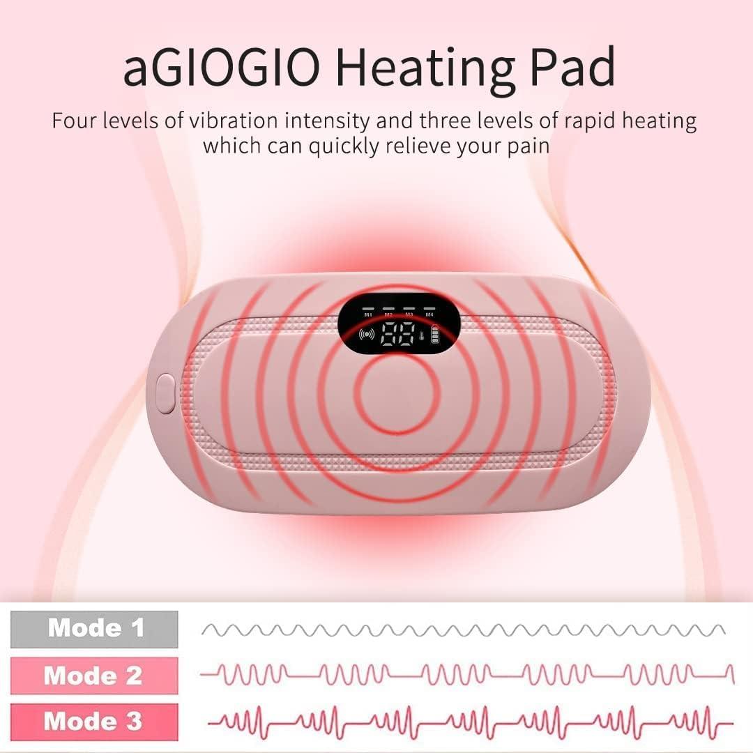 Portable Cordless Menstrual Heating Belt with Massage