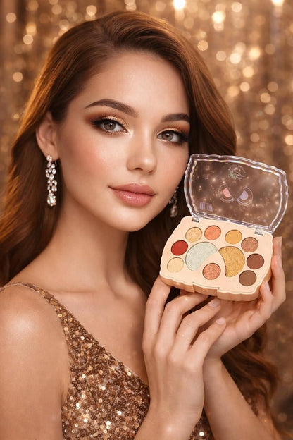 11-Shade Shimmer & Glitter Eyeshadow Palette