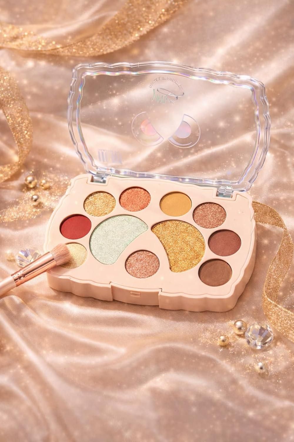 11-Shade Shimmer & Glitter Eyeshadow Palette