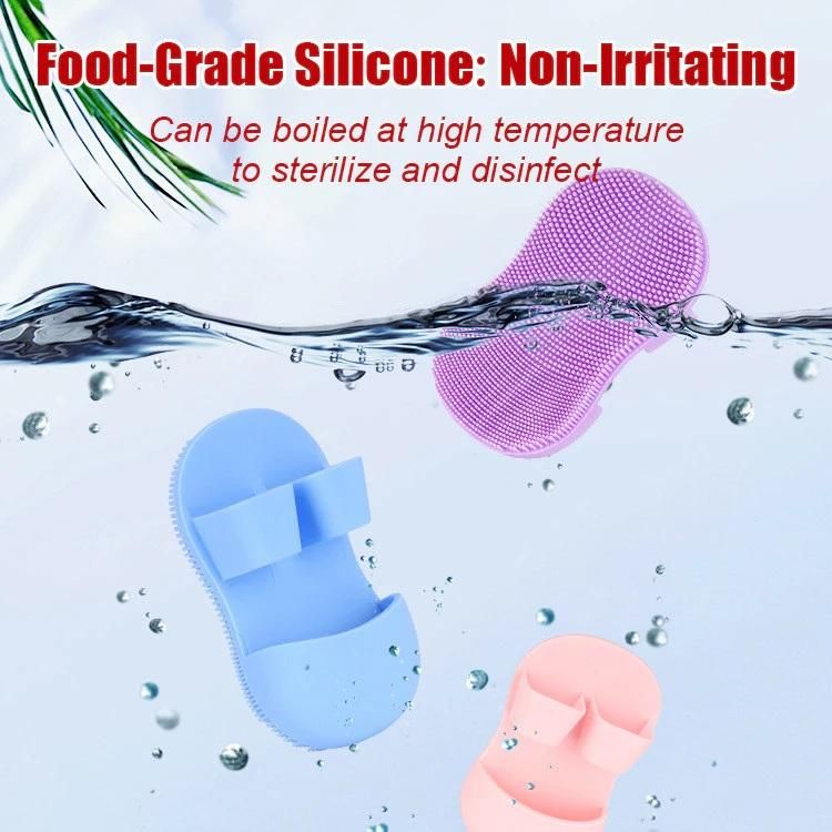 Soft Silicone Facial Cleansing Brush (Pack of 2) – Deep Clean & Gentle Glow Tool