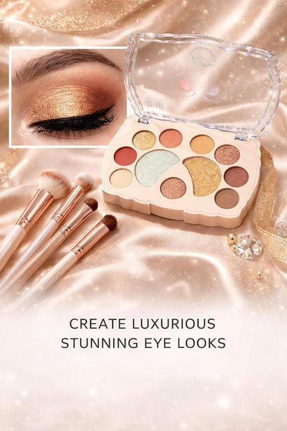 11-Shade Shimmer & Glitter Eyeshadow Palette